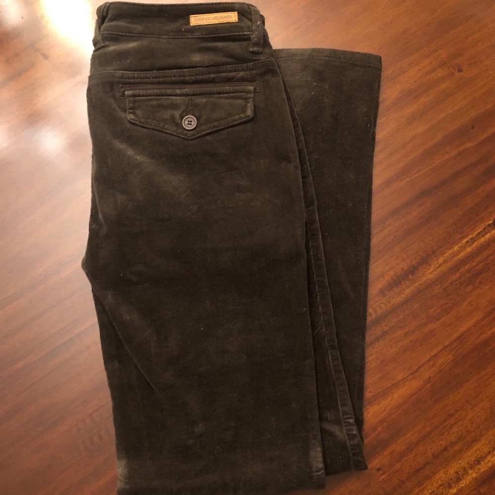 DKNY Jeans soft velvety corduroy pants - Picture 2 of 4